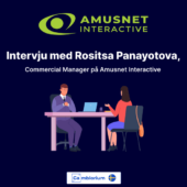 Intervju med Amusnet Interactive logo